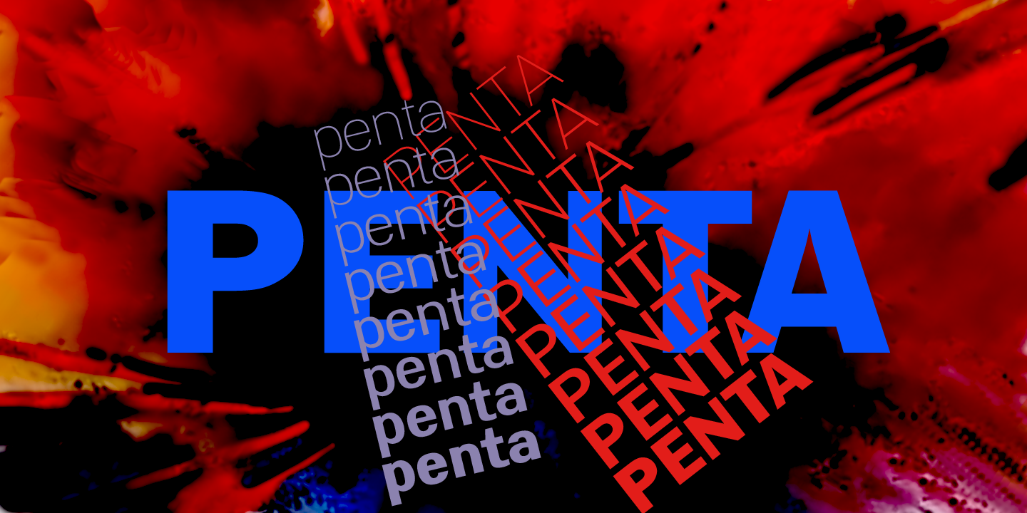 Пример шрифта Penta Rounded #5